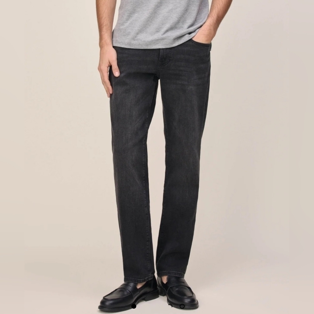 Warp + Weft Men's ORD Chicago Straight Jeans, Asphalt Color, size 28